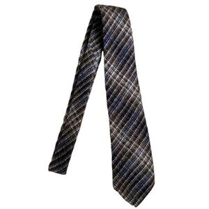 Vintage Craigmill Tie Shetland 100% Wool Made in Scotland 53”X3”